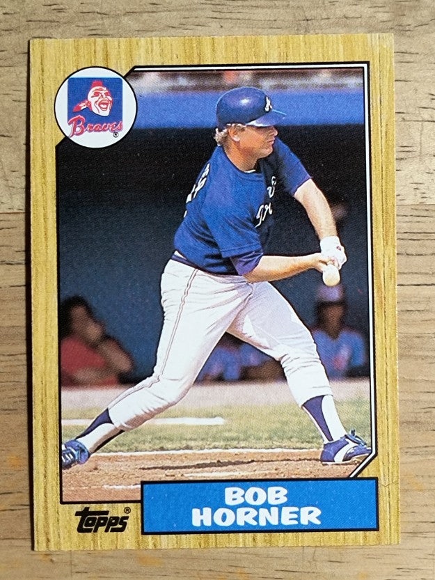 1987 Topps #660 Bob Horner