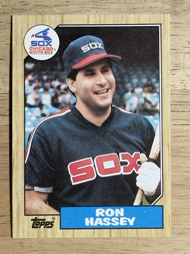 1987 Topps #667 Ron Hassey