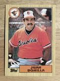 1987 Topps #668 Juan Bonilla