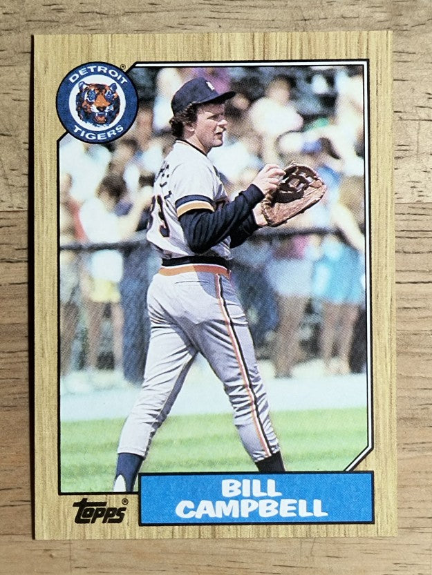 1987 Topps #674 Bill Campbell