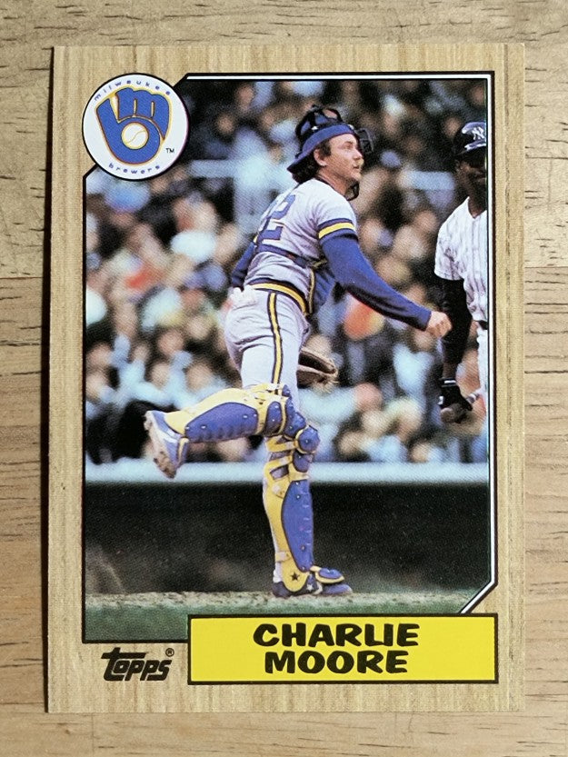 1987 Topps #676 Charlie Moore