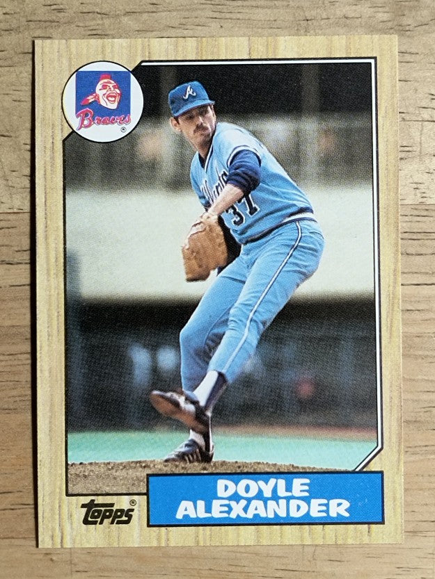 1987 Topps #686 Doyle Alexander
