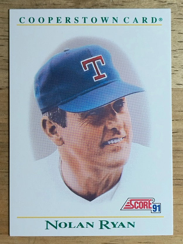 1991 Score Cooperstown #B7 Nolan Ryan