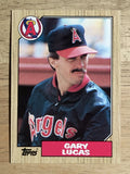 1987 Topps #696 Gary Lucas