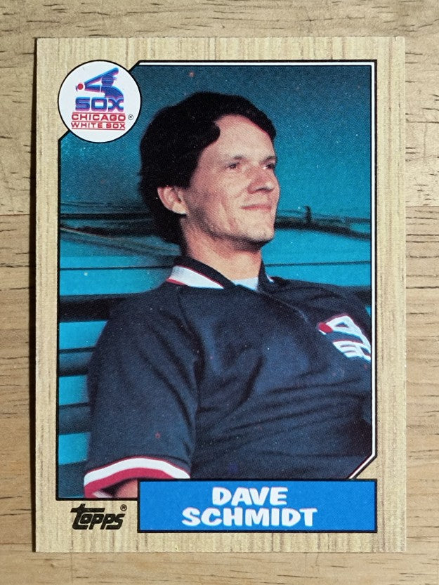 1987 Topps #703 Dave Schmidt