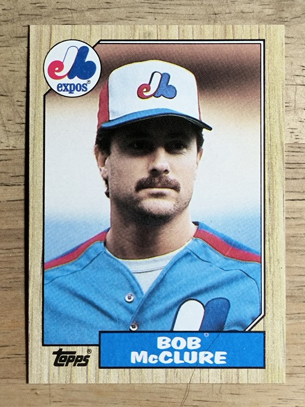 1987 Topps #707 Bob McClure