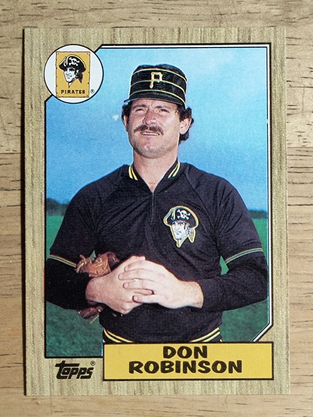 1987 Topps #712 Don Robinson