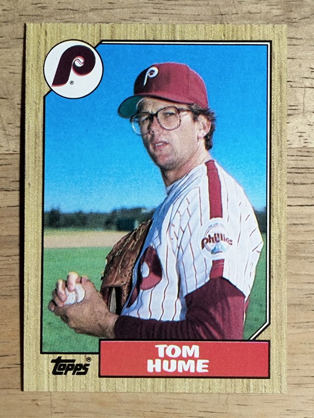 1987 Topps #719 Tom Hume