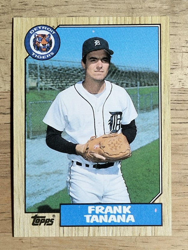 1987 Topps #726 Frank Tanana