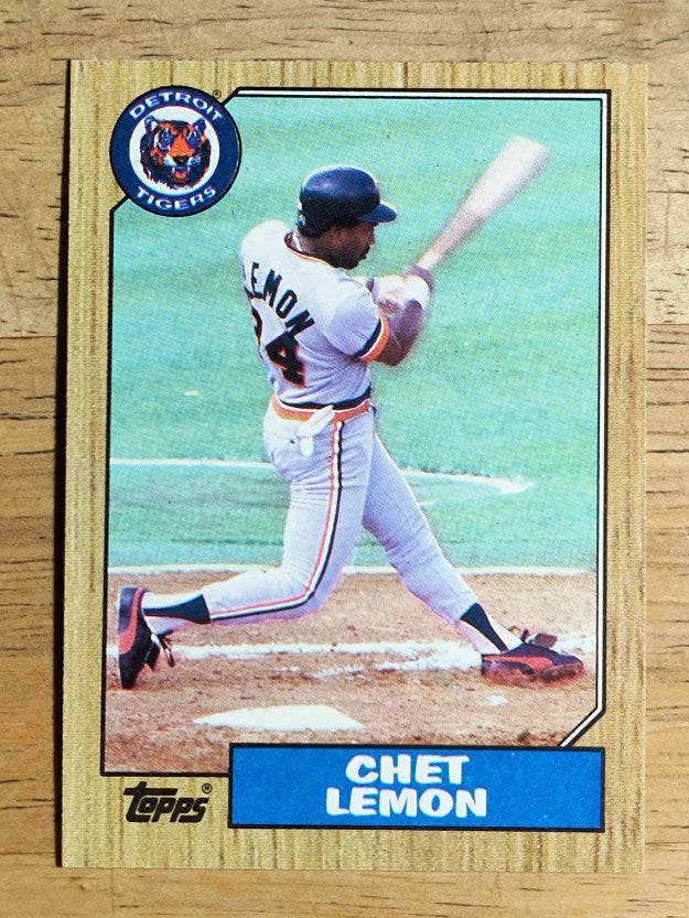 1987 Topps #739 Chet Lemon