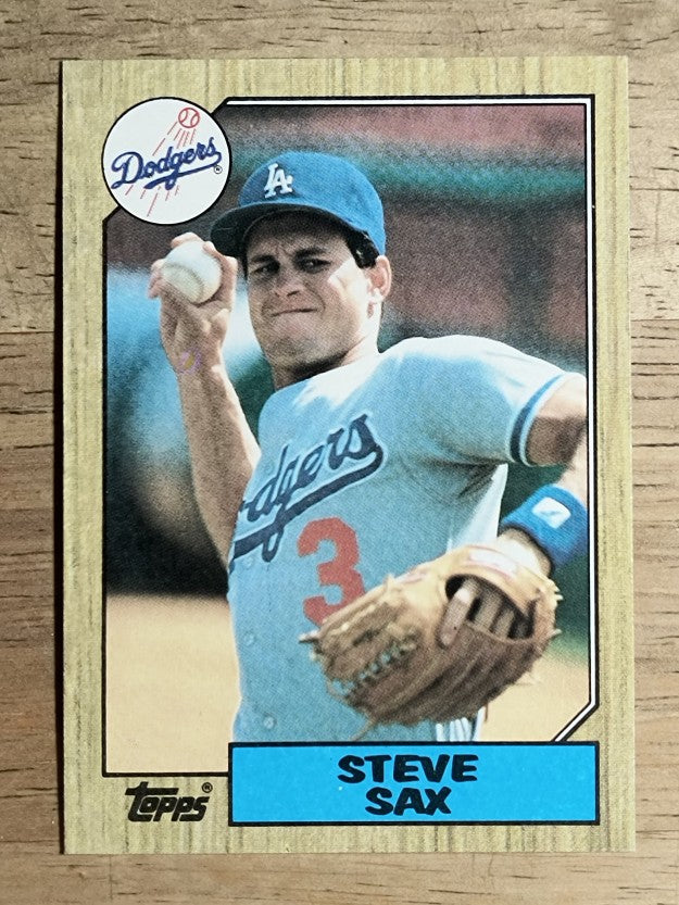 1987 Topps #769 Steve Sax