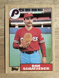 1987 Topps #789 Dan Schatzeder