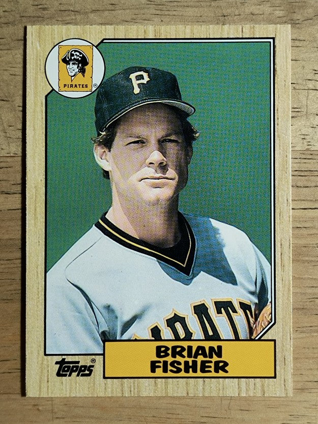 1987 Topps Traded #33T Brian Fisher