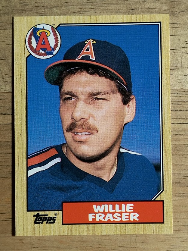 1987 Topps Traded #35T Willie Fraser
