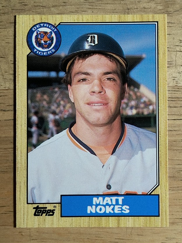 1987 Topps Traded #91T Matt Nokes XRC