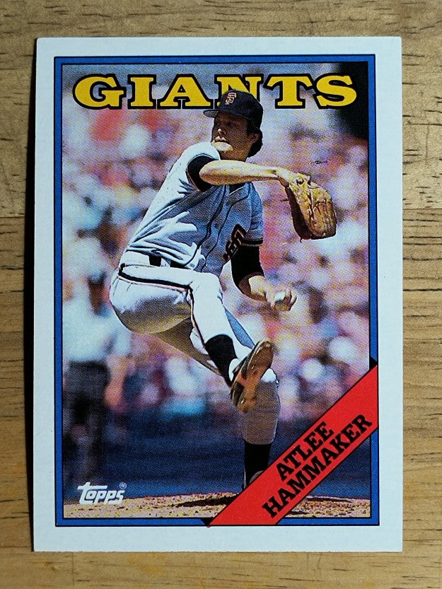 1988 Topps #157 Atlee Hammaker