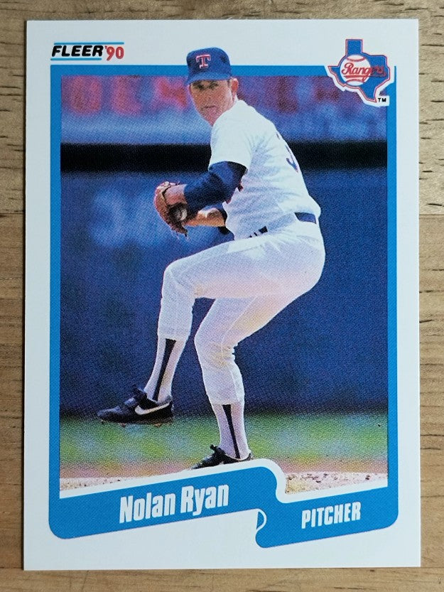 1990 Fleer #313 Nolan Ryan