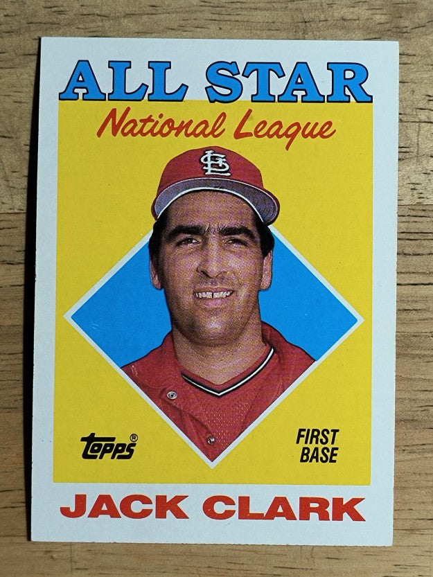 1988 Topps #397 Jack Clark AS
