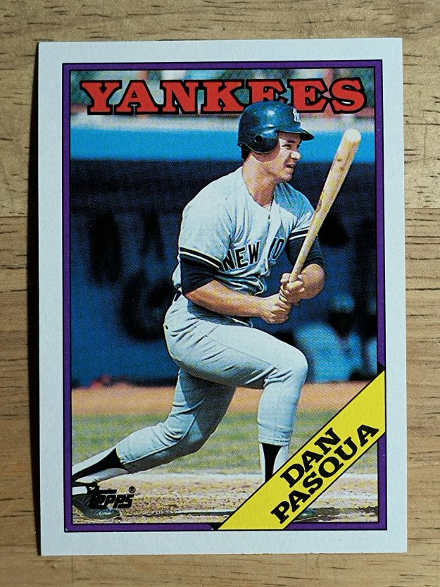 1988 Topps #691 Dan Pasqua