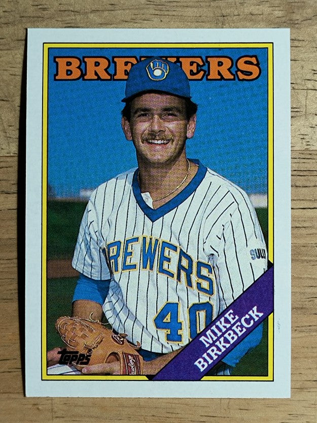 1988 Topps #692 Mike Birkbeck