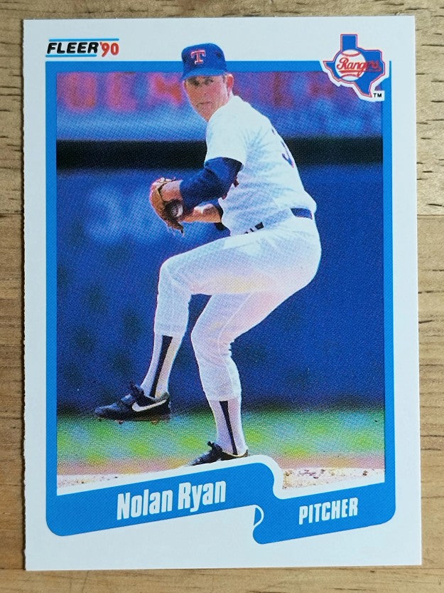 1990 Fleer #313 Nolan Ryan