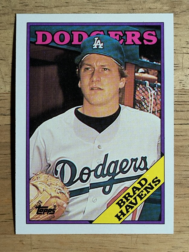 1988 Topps #698 Brad Havens