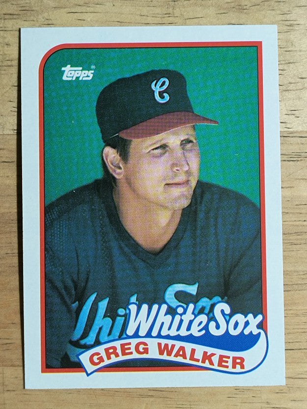 1989 Topps #408 Greg Walker