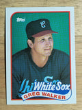 1989 Topps #408 Greg Walker