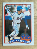 1989 Topps #508 Wally Backman