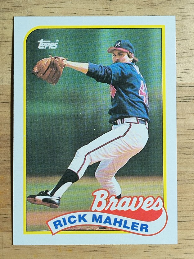 1989 Topps #621 Rick Mahler
