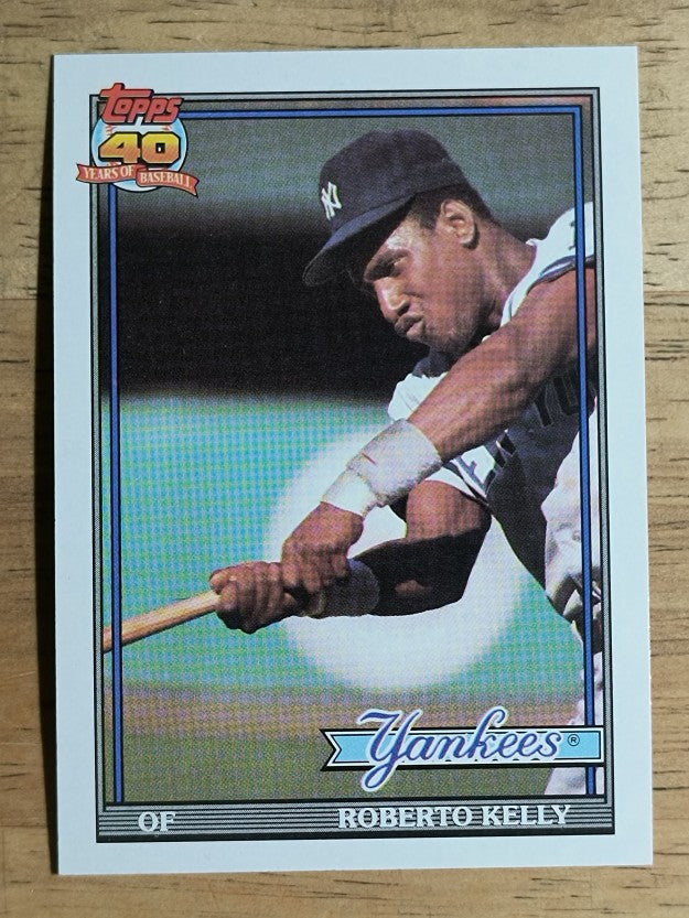 1991 Topps #11 Roberto Kelly