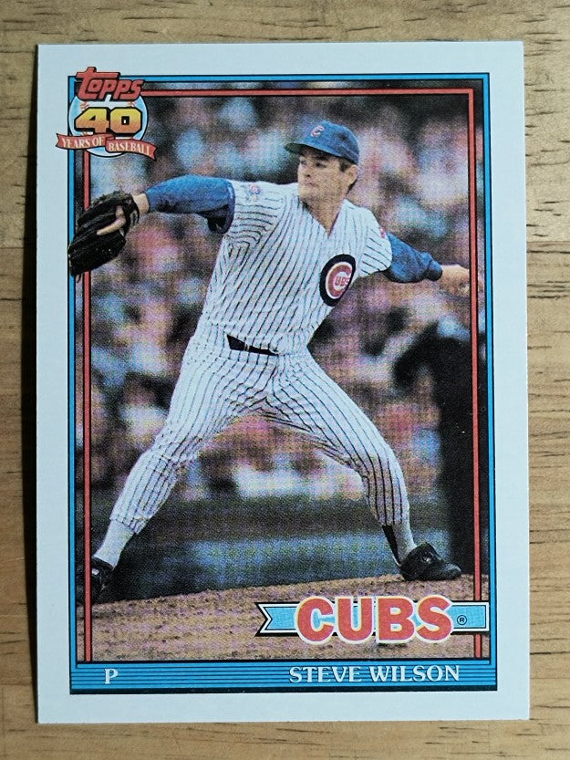 1991 Topps #69 Steve Wilson