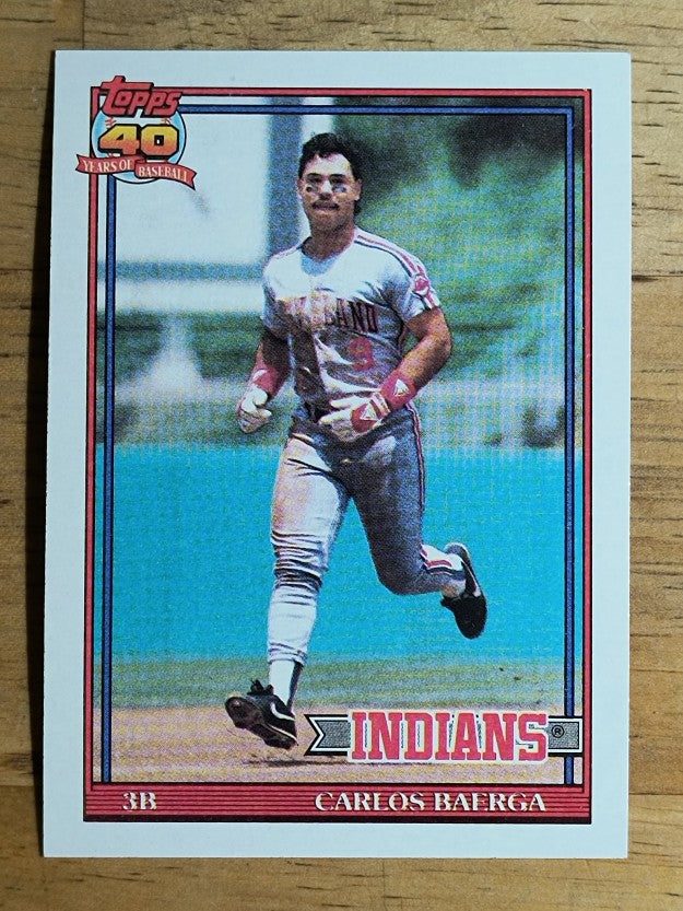 1991 Topps #147 Carlos Baerga