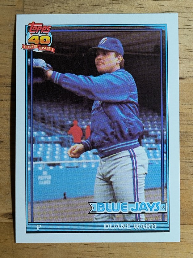 1991 Topps #181 Duane Ward