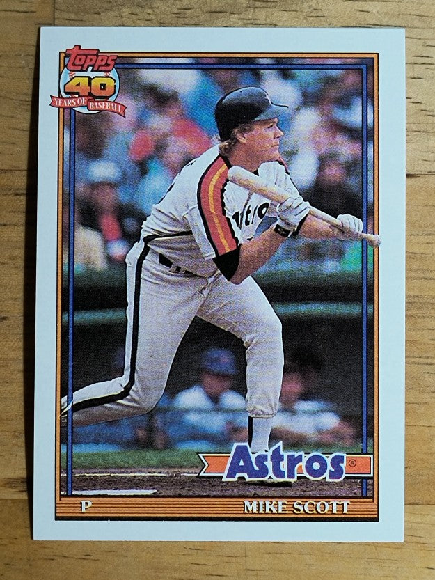 1991 Topps #240 Mike Scott