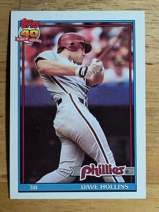 1991 Topps #264 Dave Hollins
