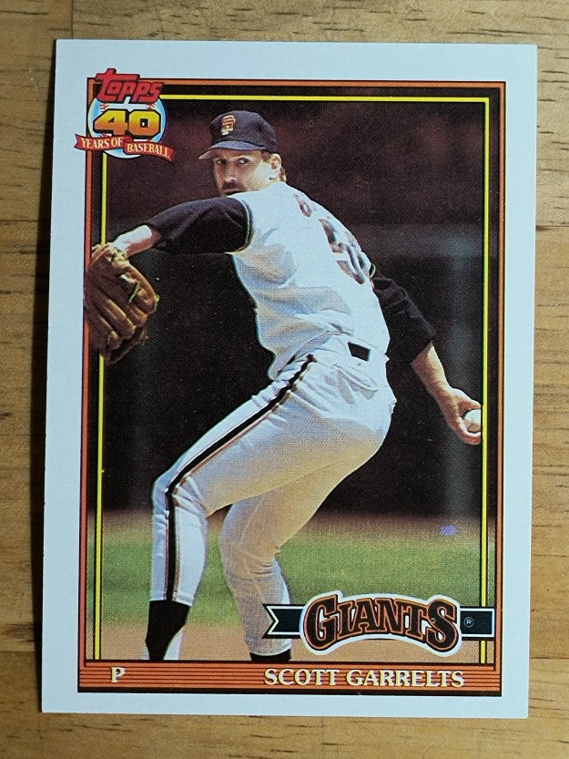 1991 Topps #361 Scott Garrelts