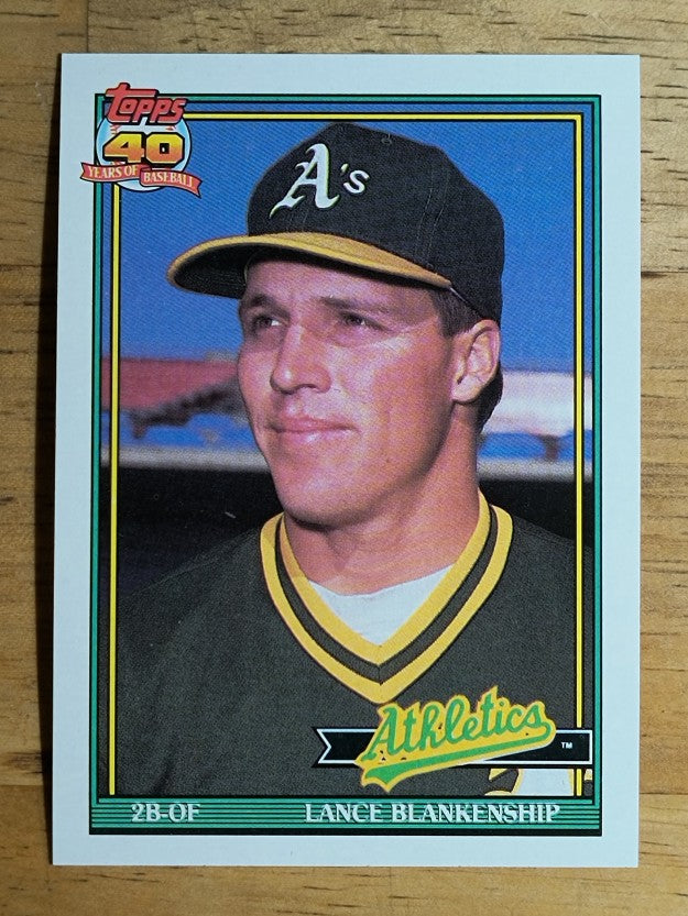 1991 Topps #411 Lance Blankenship