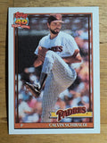 1991 Topps #424 Calvin Schiraldi
