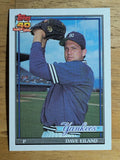 1991 Topps #611 Dave Eiland