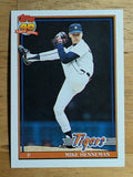 1991 Topps #641 Mike Henneman