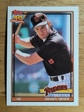 1991 Topps #697 Shawn Abner