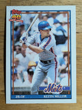 1991 Topps #719 Keith Miller