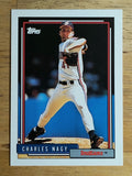 1992 Topps #299 Charles Nagy