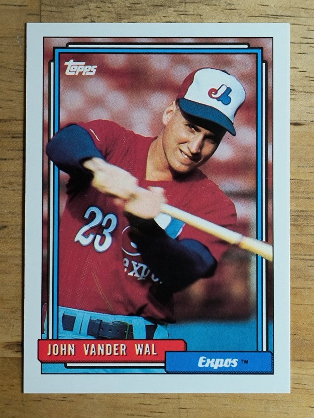 1992 Topps #343 John Vander Wal