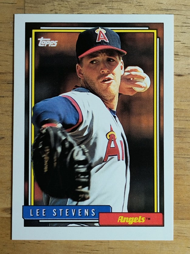 1992 Topps #702 Lee Stevens