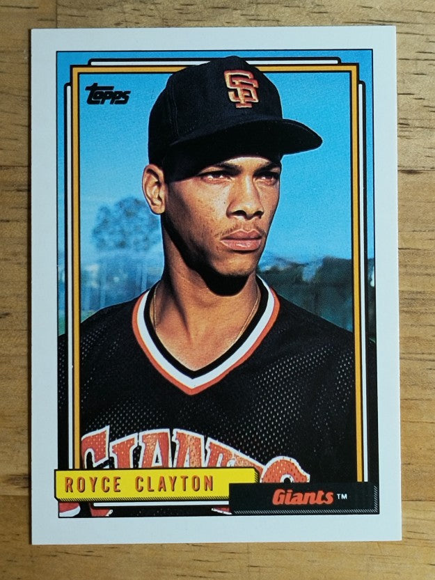 1992 Topps #786 Royce Clayton