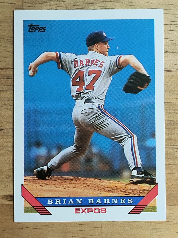 1993 Topps #112 Brian Barnes