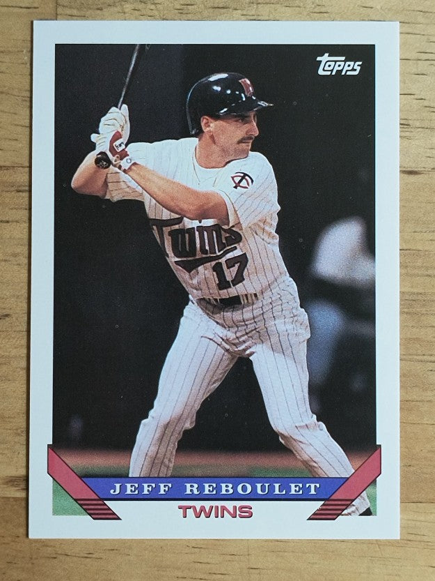 1993 Topps #172 Jeff Reboulet