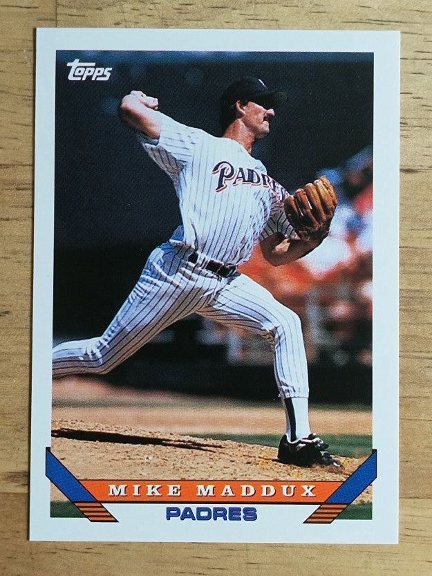 1993 Topps #329 Mike Maddux